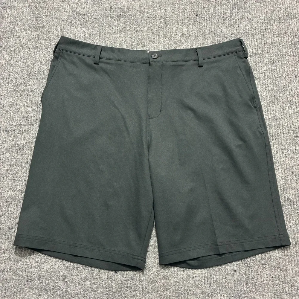 Adidas Climalite Mens Chino Shorts‎ Size 38 Black Polyester Outdoor High Rise